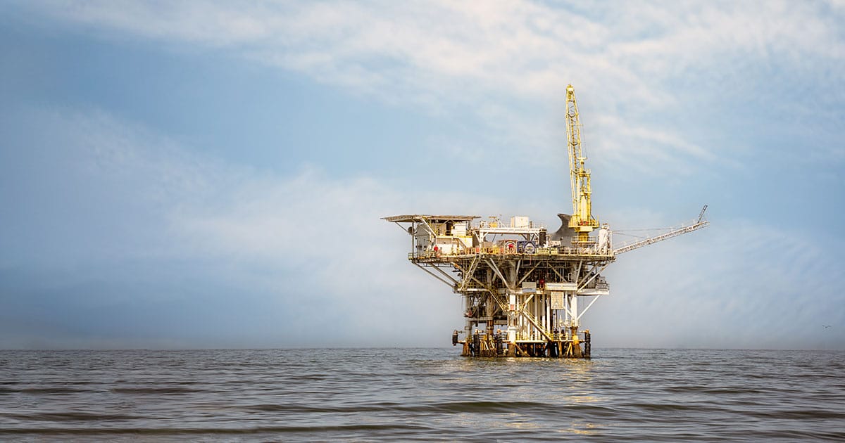 Offshore oil and gas platform operations